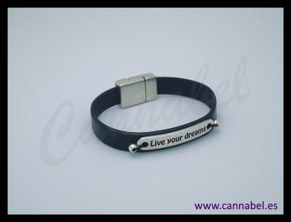 Pulsera live your dreams cannabel